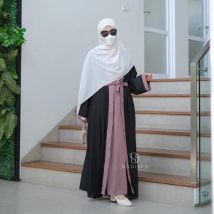 SALWA ABAYA ELEGAN KOMBINASI OUTER