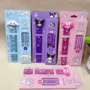 Pencil Ruler Stationery Set: Gift Ideas for Kindergarten & Elementary School Students