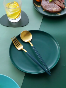 🇸🇬🔥SG STOCK🔥 High quality 5PCS/Set 304 Stainless Steel Cutlery set Food Grade