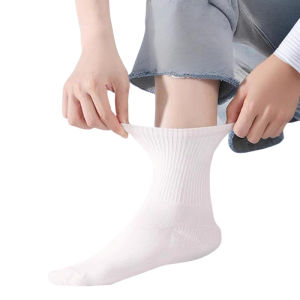 Disposable Socks Men Women Universal Daily Throwaway No Wash Mid-Calf Autumn Winter Travel Business Trip Versatile Anti-Odor