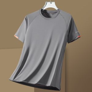 Áo Thun Thể Thao Ice Silk Mùa Hè Cho Nữ Tay Ngắn Nhẹ Rộng Rãi Thoáng Khí Nhanh Khô Co Giãn Quần Cầu Lông