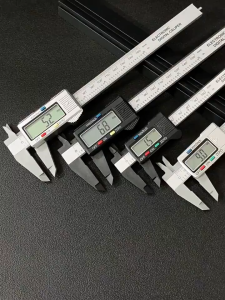 Kaliper Digital Jangka Sorong Digital Lcd Vernier Scale Micrometer Alat Ukur Dimensi Manual 0-150mm