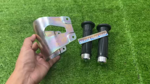 Combo Kiềng phuộc thép + Bao tay Exciter 135 2011-2014