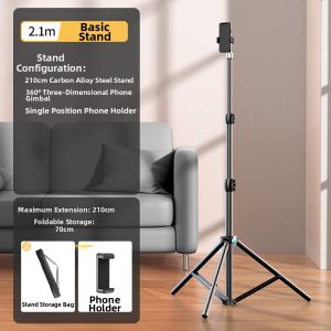 CRENOV | Multi-function Portable Phone Tripod Stand for tripod stand holder
