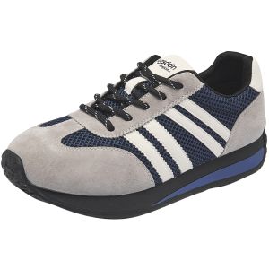 Agsdon | Thick Sole Breathable Elevated Blue Ballet-Style Training Shoes