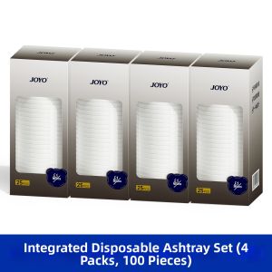 Anti-Ash Fly Dust Remover Odor Disposable Ashtray