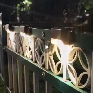 BCS - Lampu Hias pagar taman Tangga tenaga surya panel solar lampu Taman