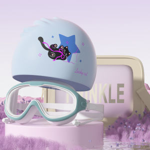 Warrior | Long Hair Ear Protecting Waterproof Swimming Cap