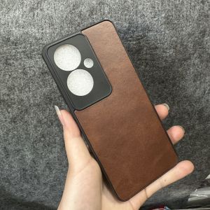 [ Ảnh thật ] Case ốp lưng Oppo Reno 11F dẻo kiểu da mềm mịn ôm máy bảo vệ camera