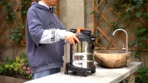 เครื่องดูดฝุ่นอุตสาหกรรม 2000W 20L ดูดน้ำ เป่าลม ถังสแตนเลส เครื่องดูดฝุ่นในบ้านในรถ