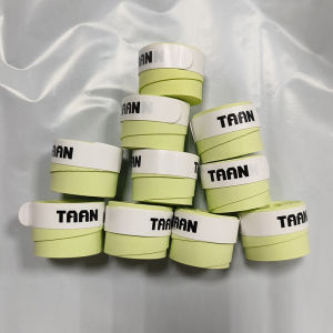 10pcs TAAN เทนนิสแบดมินตัน Raquet Overgrip TW800 Matte แห้ง Sweatband Non-SLIP Breathable ตกปลา Rod Handle กาว