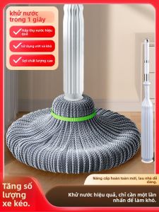 TAOSHI | Chổi Lau Nhà Tự Động Vắt Kiêm Lau Khô và Ướt