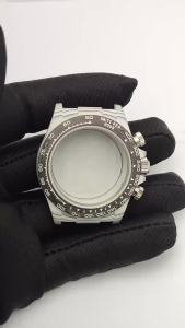 Vỏ Đồng Hồ Nam Chống Nước Bằng Sợi Carbon 38mm Với Kính Sapphire Tương Thích Với Bộ Máy VK63 4130 Phụ Kiện Đồng Hồ