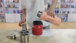 316 Stainless Steel Thermal Insulation Stewed Teapot with Filter Portable Coffee Pot 1000ml 水分离保温茶壶大容量泡茶壶水壶