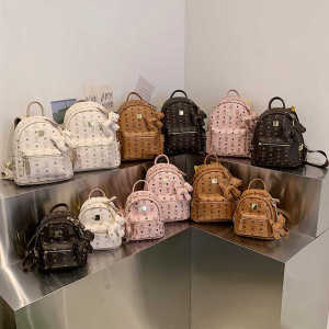 Mini Fashionable Dual-Shoulder Bag for Women Korean Style Versatile Backpack Suitable for Students And Commuting