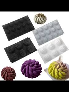 Khuôn Silicon Hình Hoa Saint Anne Làm Bánh Mousse Sôcôla Tráng Miệng Dụng Cụ Làm Bánh Ngọt Kiểu Pháp Thân Thiện Với Môi Trường