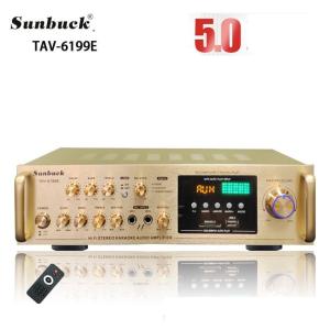 Amly karaoke Amply karaoke bluetooth Âm ly 220V Amly bluetooth SUNBUCK TAV-6199E 5 kênh cắm loa sub đánh siêu đỉnh