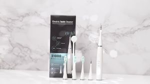 2 in 1 Electric Sonic Dental Calculus Remover Teeth Cleaner Dental Cleaning Teeth Whitening Scaler Dental Tartar Remover Oral Care