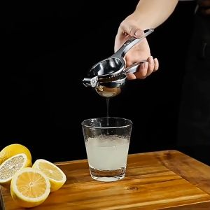 Dụng cụ vắt chanh kẹp chanh cao cấp sáng bóng dày dặndụng cụ ép chanh cầm tay tiện dụng-HAUSE