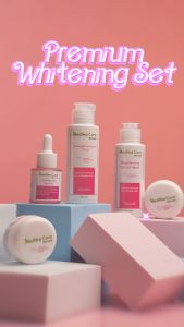 Medika Care Premium Whitening Set 6 in 1 Mencerahkan Memudarkan flek Glowing