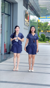 [MUA 2 GIẢM 25K] Set lẻ Áo Ghile nữ nút kiểu LAF0722 - Chân váy nữ xếp ly thời trang GUMAC LVF0721