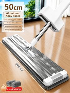 Joybos | Aluminum Dry and Wet Dual-Use No-hand Wash Mop