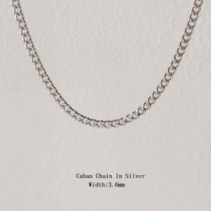 Tarnish Free Thin Delicate Link Flower Coin Cuban Chain Layer Necklace Gold Plated Silver Color Stainless Steel Chain Necklace