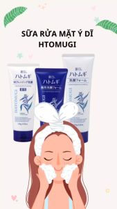 [Hoàn tiền 20%] Sữa Rửa Mặt Ý Dĩ Hatomugi Naturie 130g và 170g Nhật Bản - Cleasing & facial washing - Shop Hong1008