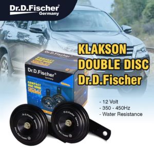 KLAKSON MOBIL AVANZA INNOVA YARIS CAMRY VIOS RUSH 12V 350HZ / 450HZ ORIGINAL DR.D.FISCHER GERMANY