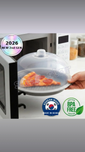 Beloton Korean Microwave Container Dome Lid Hormone-Free BPA-Free Ash Gray