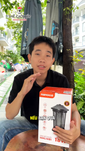 Đèn bắt muỗi Nanoco NML18B1 Nhựa ABS cao cấp công suất 18W diện tích 100m² - BNK