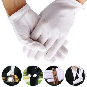 Breathable Anti-Skid Protective Gloves/High Stretch Soft Cotton Wear-Resistant Work Glove Household