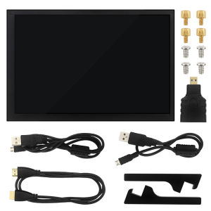 SHCHV | 10.1 Inch 1280x800 Touch Screen IPS LCD Secondary Display for PC Laptop Raspberry Pi for PS4/5 XBOX360 Switch Game Monitor