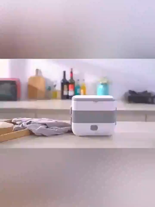 [READY STOCK] Portable Electric Lunch Box 2-Layer/4-Layer Bento Detachable Food Storage Container Household Lunch Box Food Heating Insulation Box Plug-In Steamed Rice Box Mini Rice Cooker