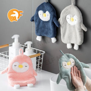 ELF Mall ส่งจากไทย ผ้าเช็ดมือนาโน ผ้าเช็ดมือแบบแขวน ผ้าเช็ดมือ ผ้าเช็ดมือแขวน ผ้านุ่ม​ ซับน้ำได้ดี​ผ้าขนหนู สำหรับใช้เช็ดมือ