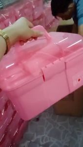 Cốp Nhựa Đựng Đồ Nail Mi Trang Điểm Hộp Đựng Đồ Nghề Make Up Có Thể Đựng Nhiều Đồ Tiện Lợi_Hộp Nhựa Đựng Đồ NailMi_Cốp Nhựa Đựng Mỷ Phẩm