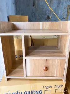 Tủ gỗ đầu giường 2-3 ngăn- Hộc gỗ 3 ngăn đầu giường - Tap gỗ đầu giường 3 ngăn