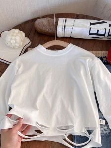 Long Sleeve Korean Style New Boys and Girls Fashion T-Shirt