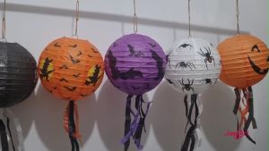 Lampion Halloween Jack O Lantern Dekorasi Haloween Labu Witch Dekor