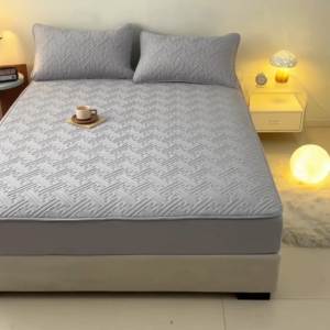 Waterproof Mattress Protector Elastic Fitted Bedsheet Waterproof Cadar Singe Queen King Tilam Bedspread Mattress Cover Dust Cover