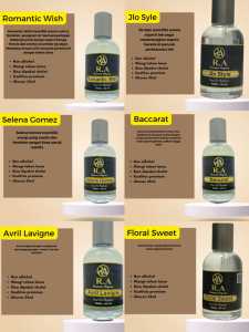 Paket usaha parfum R.A premium 5 botol//parfum tahan lama
