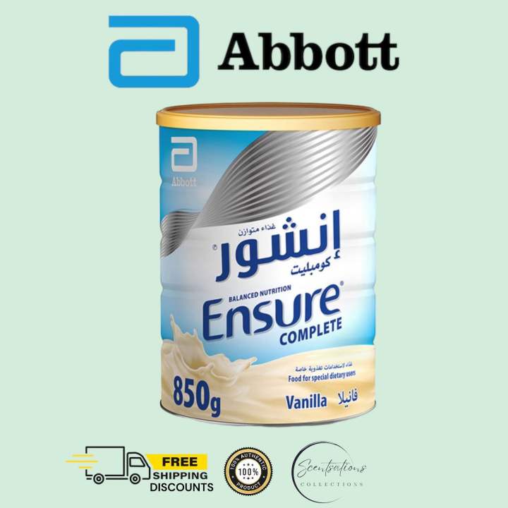 Ensure Complete Powdered Milk 850Grams Adult Supplement Original from