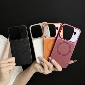 Applicable to OPPOFindX9Ultra lychee leather pattern magnetic mobile phone case FindX8PRO leather drop-proof protective case h260709