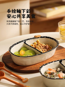 Bát Trang Trí Trái Cây Salad Bằng Gốm Sứ Nhẹ Dùng Trong Gia Đình Bát Ăn Sáng Bát Đựng Bánh Mì Bát Đựng Thức Ăn Nhẹ Thiết Kế Hình Chữ Nhật