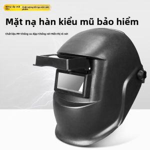 FEIZHUXIANSEN | Mũ Hàn Đầy Đủ Mặt Nhẹ Cao Cấp Có Thể Gập Lên