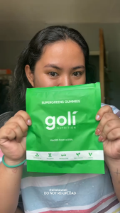 Goli Nutrition Supergreens 10 Gummies - Healthy Liver Function & Digestive System