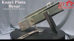 Kunci Pintu Besar Gagang Kotak Silinder Full Set Handle Pintu Murah