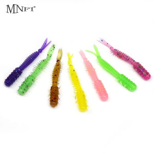 Mnft 20 Chiếc Mồi Mềm Larva 45 Mm 0.4G Con Sâu Jigging Dụ Câu Cho Đại Dương Sông Hồ Câu Cá Biển