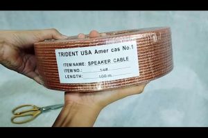 1Roll Speaker Wire (100M) Trident TP-14 Speaker Cable
