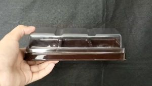 Mika Moon Crispy Sekat 3 Isi 20 | Tempat Mochi | Wadah Moon Cake dan Kue tart